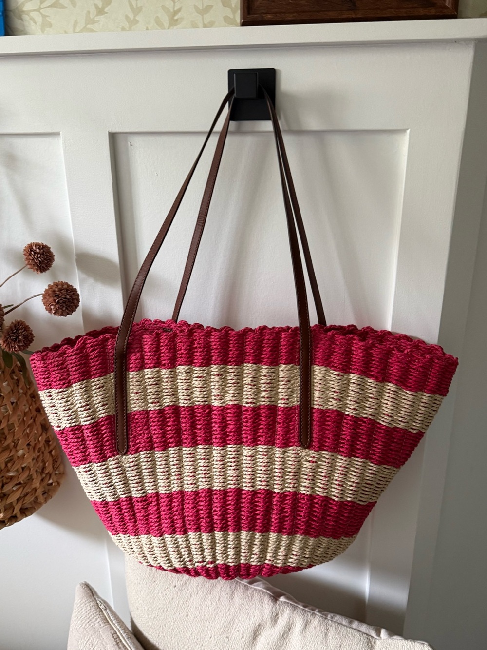 J. Crew Straw Tote